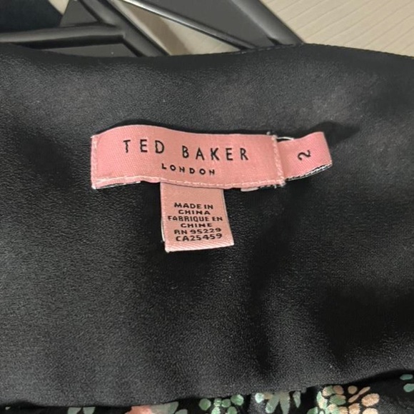 Ted Baker Silk black tank top - Picture 3 of 4